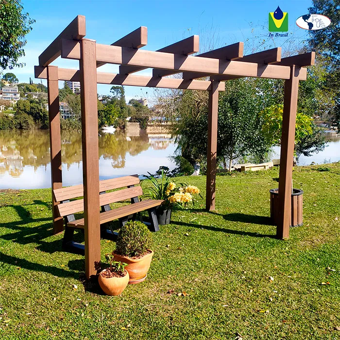 PERGOLADO TRAVESSAS RETANGULARES DEMOSTRACAO